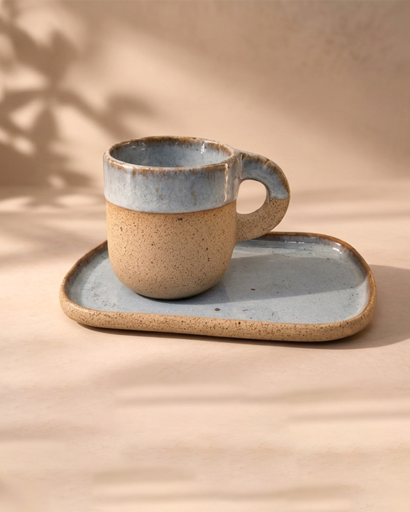 Caneca Minguta 250ml com prato